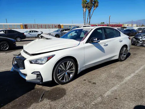 JN1EV7CP7RM600743 — 2024 Infiniti Q50, Передняя часть (Front End), фото до ремонта