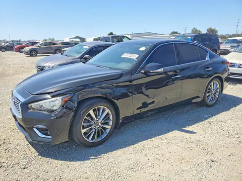 JN1EV7BP0RM601766 — 2024 Infiniti Q50, Передняя часть (Front End), фото до ремонта