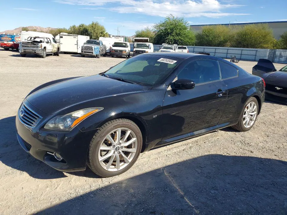 2014 Infiniti Q60 COUPE VIN JN1CV6EK4EM111813 фото 1