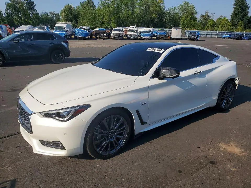 JN1EV7EL1HM552939 Infiniti Q60 2017 — повреждение Задняя часть, фото до ремонта