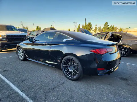 2019 Infiniti Q60 3.0T Luxe VIN JN1EV7EK6KM231560 фото 2