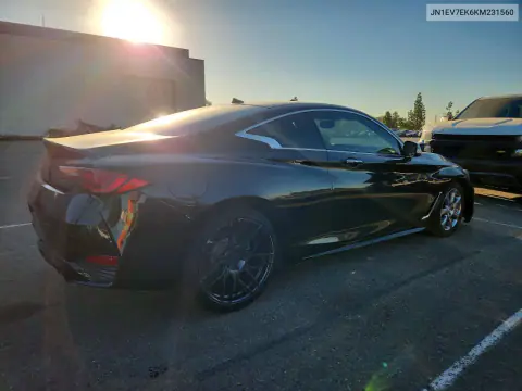 2019 Infiniti Q60 3.0T Luxe VIN JN1EV7EK6KM231560 фото 3