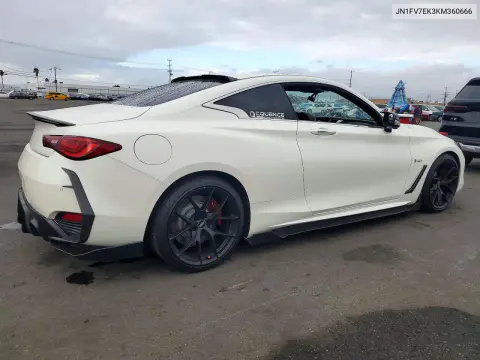 2019 Infiniti Q60 Red Sport 400 VIN JN1FV7EK3KM360666 фото 3