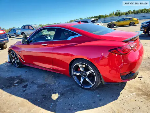 2020 Infiniti Q60 Red Sport 400 VIN JN1FV7EL8LM460269 фото 2