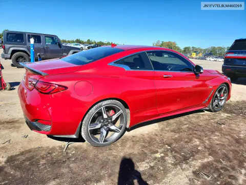 2020 Infiniti Q60 Red Sport 400 VIN JN1FV7EL8LM460269 фото 3