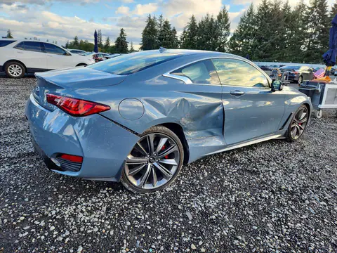 2021 Infiniti Q60 VIN JN1FV7LL6MM560116 фото 3