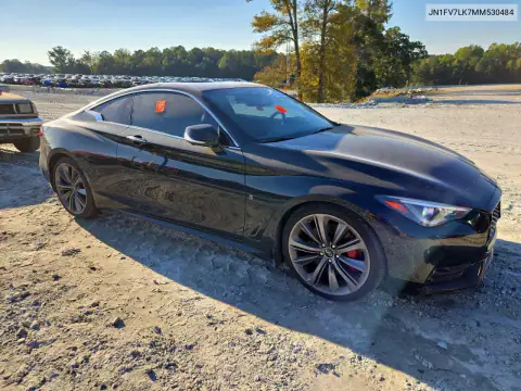 JN1FV7LK7MM530484 — 2021 Infiniti Q60, фото 4 с аукциона Copart, Вандализм