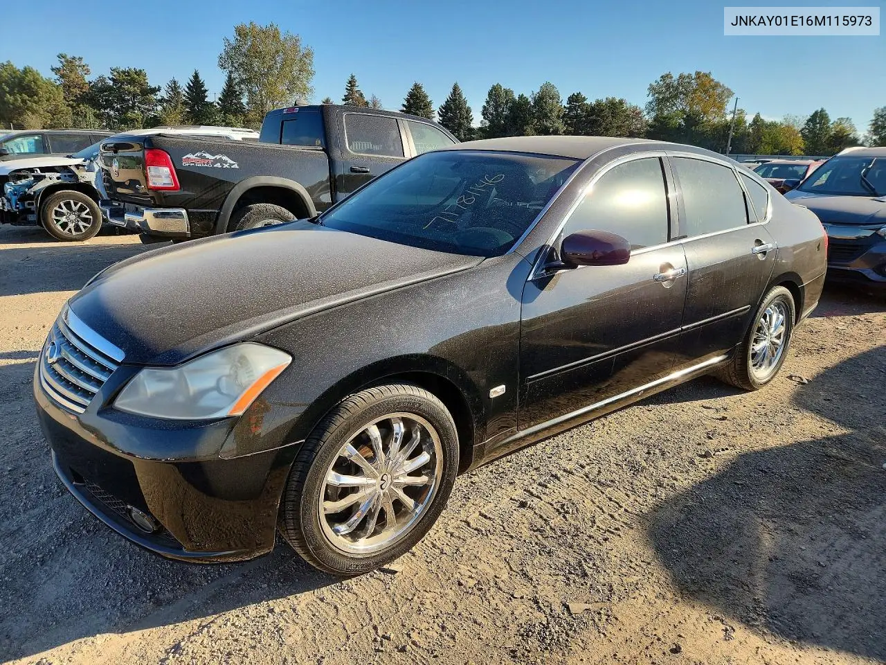 2006 Infiniti M35 Base VIN JNKAY01E16M115973 фото 1