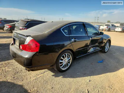 2006 Infiniti M35 Base VIN JNKAY01E16M115973 фото 3