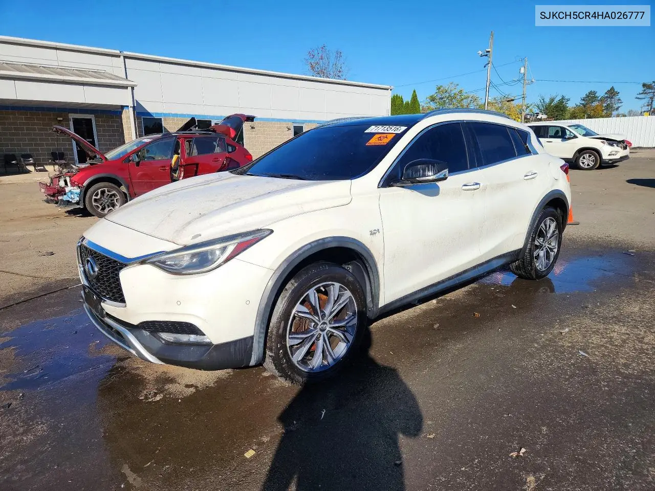 2017 Infiniti Qx30 Premium VIN SJKCH5CR4HA026777 фото 1