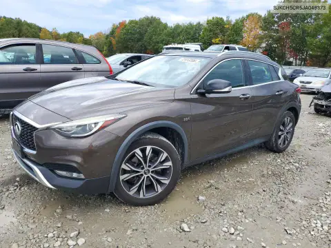 SJKCH5CR5JA048373 — 2018 Infiniti QX30, Подтопление, фото до ремонта