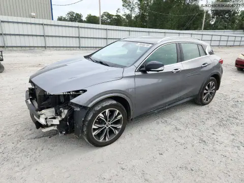 SJKCH5CR3KA008777 — 2019 Infiniti QX30, Передняя часть, фото до ремонта