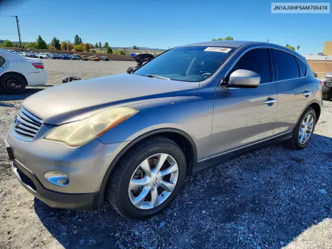 JN1AJ0HP5AM700418 — 2010 Infiniti QX50, Сторона, фото до ремонта