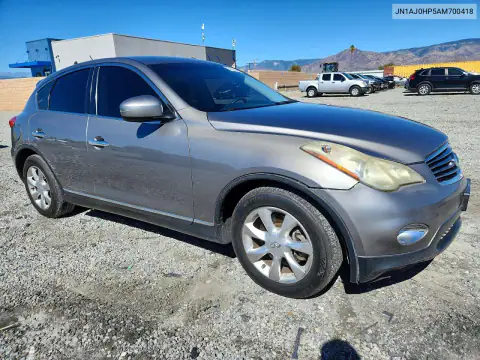 JN1AJ0HP5AM700418 — 2010 Infiniti QX50, фото 4 с аукциона Copart, Боковая часть
