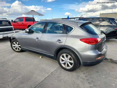 JN1AJ0HP1AM700951 — 2010 Infiniti QX50, фото 2 с аукциона Copart, Передняя часть