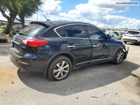 JN1AJ0HRXAM751995 — 2010 Infiniti QX50, фото 3 с аукциона Copart, Передняя часть