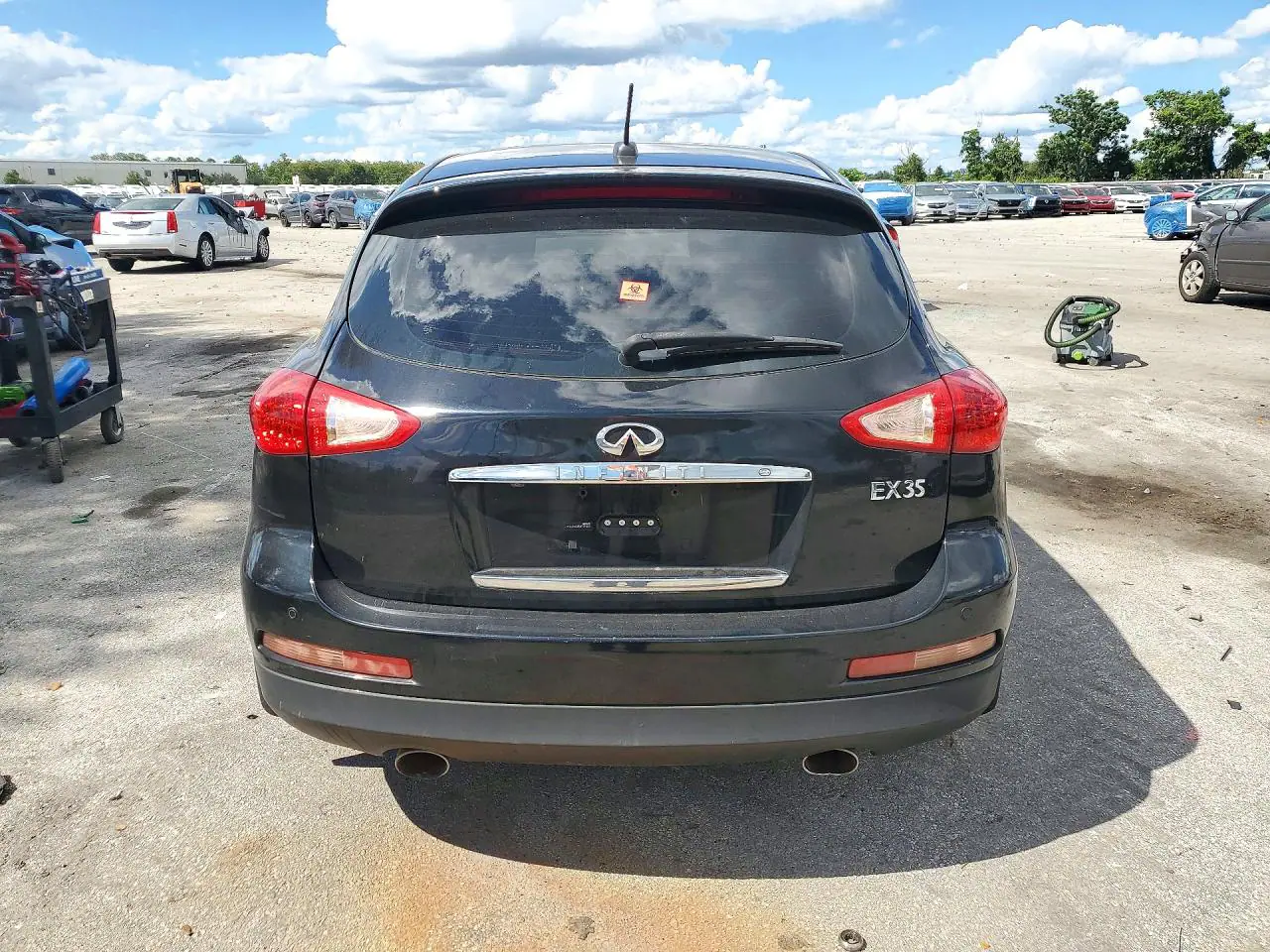 JN1AJ0HRXAM751995 — 2010 Infiniti QX50, фото 6 с аукциона Copart, Передняя часть