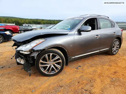 JN1BJ0RRXGM265778 — 2016 Infiniti QX50, Передняя часть, фото до ремонта