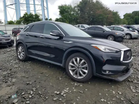 2020 Infiniti Qx50 Luxe VIN 3PCAJ5M30LF104139 фото 4
