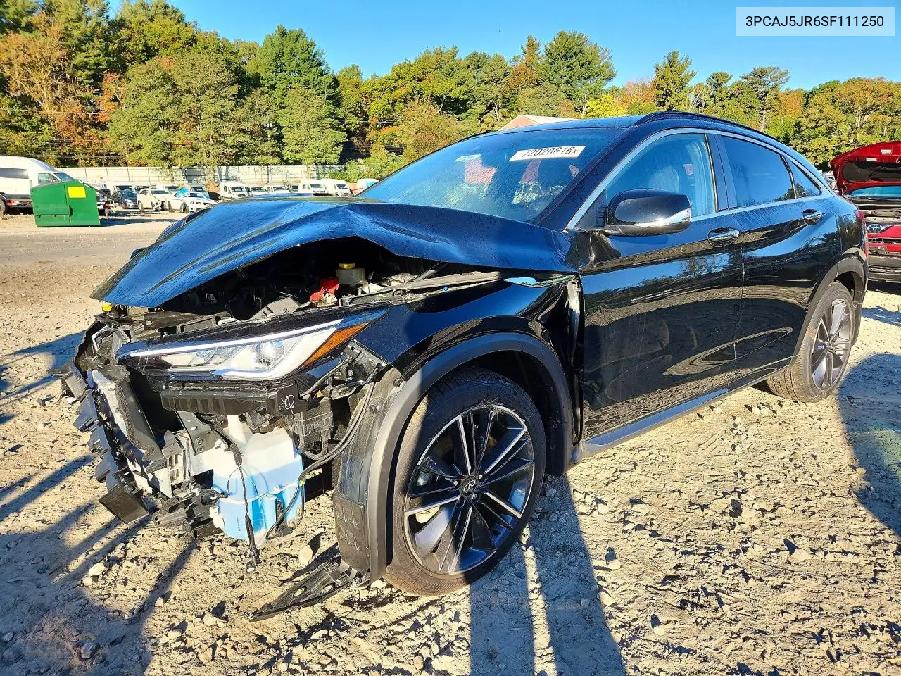 2025 Infiniti Qx55 Luxe VIN 3PCAJ5JR6SF111250 фото 1