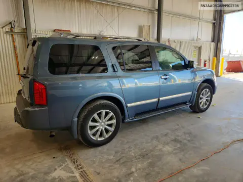 2008 Infiniti Qx56 Base VIN 5N3AA08C88N902736 фото 3