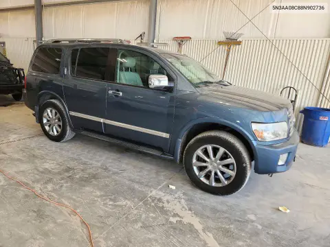 2008 Infiniti Qx56 Base VIN 5N3AA08C88N902736 фото 4