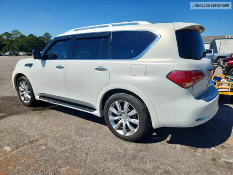 JN8AZ2NE5B9004509 — 2011 Infiniti QX56, фото 2 с аукциона Copart, Крыша