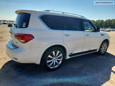 JN8AZ2NE5B9004509 — 2011 Infiniti QX56, фото 3 с аукциона Copart, Крыша