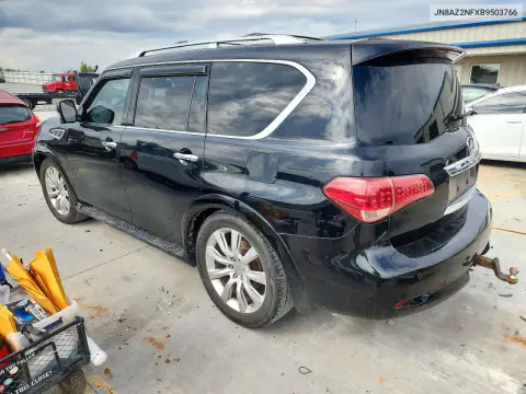 JN8AZ2NFXB9503766 — 2011 Infiniti QX56, фото 2 с аукциона Copart, Передняя часть