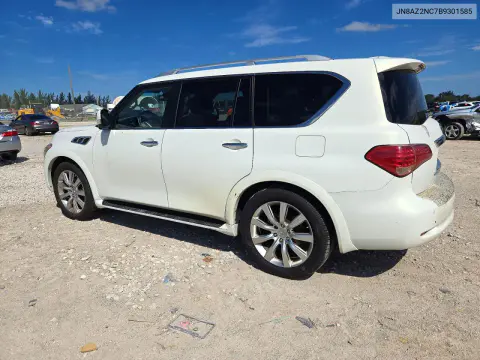 2011 Infiniti Qx56 Base VIN JN8AZ2NC7B9301585 фото 2