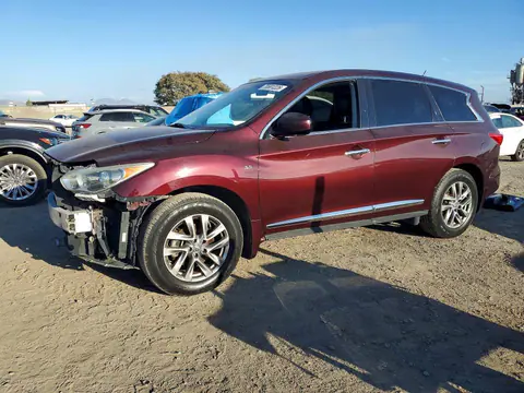 5N1AL0MN7EC528167 — 2014 Infiniti QX60, Передняя часть (Front End), фото до ремонта