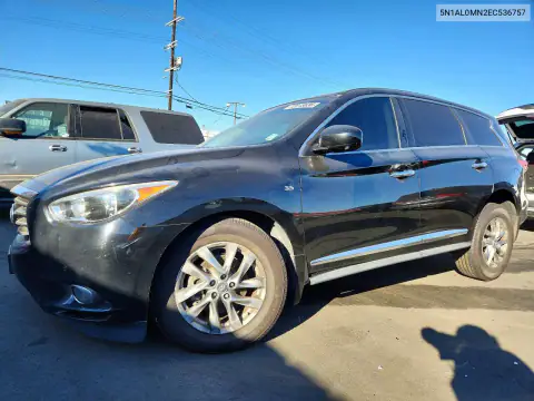 5N1AL0MN2EC536757 Infiniti QX60 2014 — повреждение Повреждения снизу, фото до ремонта