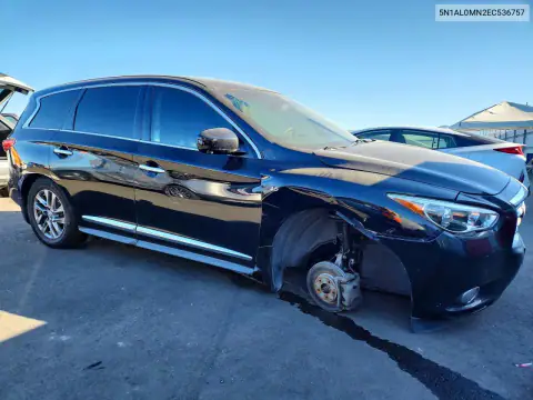 5N1AL0MN2EC536757 — 2014 Infiniti QX60, фото 4 с аукциона Copart, Повреждения снизу