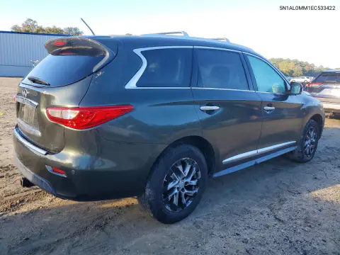2014 Infiniti Qx60 Base VIN 5N1AL0MM1EC533422 фото 3
