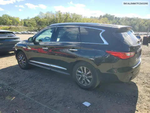 2015 Infiniti Qx60 Base VIN 5N1AL0MM7FC543390 фото 2