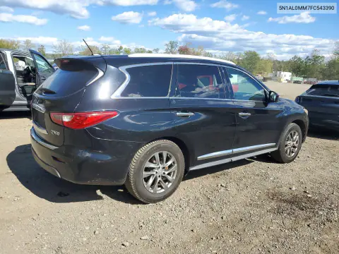 2015 Infiniti Qx60 Base VIN 5N1AL0MM7FC543390 фото 3