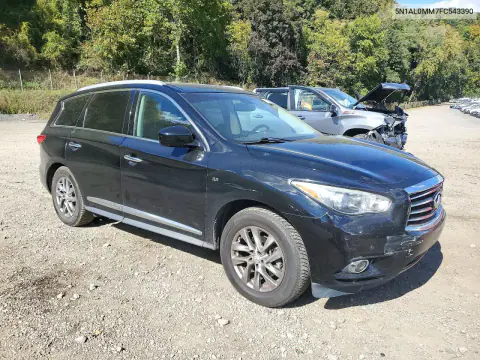 2015 Infiniti Qx60 Base VIN 5N1AL0MM7FC543390 фото 4