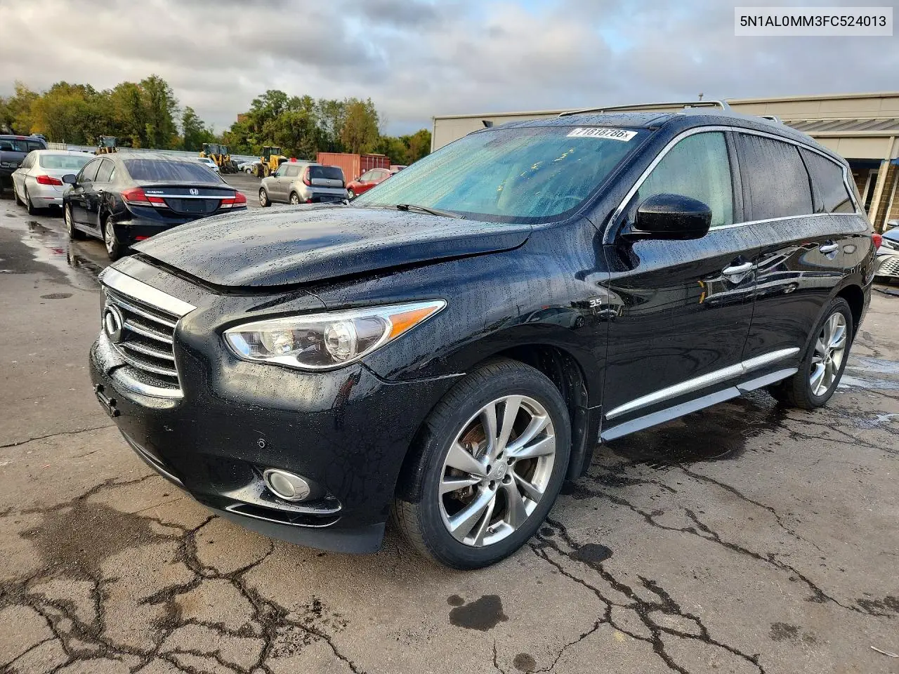 2015 Infiniti Qx60 Base VIN 5N1AL0MM3FC524013 фото 1