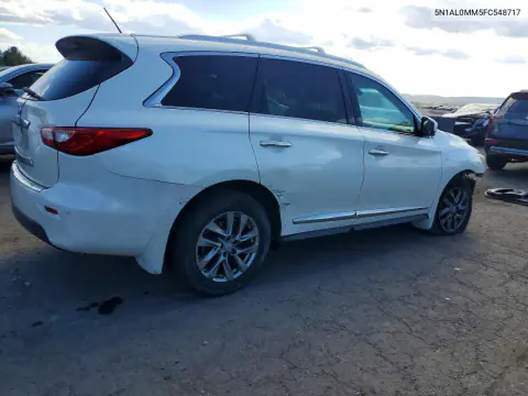 2015 Infiniti Qx60 Base VIN 5N1AL0MM5FC548717 фото 3