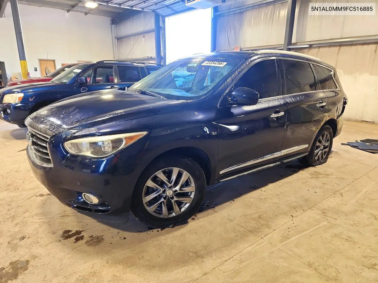 2015 Infiniti Qx60 Base VIN 5N1AL0MM9FC516885 фото 1