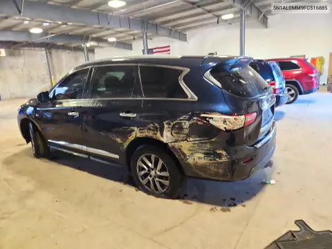 2015 Infiniti Qx60 Base VIN 5N1AL0MM9FC516885 фото 2