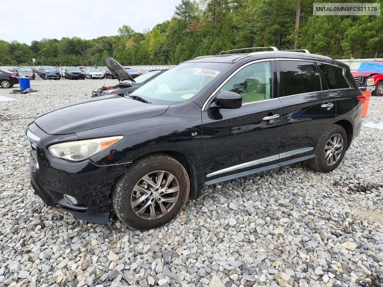 2015 Infiniti Qx60 Base VIN 5N1AL0MN8FC521178 фото 1