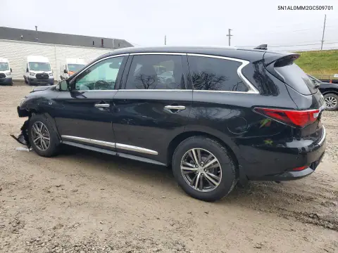 5N1AL0MM2GC509701 — 2016 Infiniti QX60, фото 2 с аукциона Copart, Передняя часть