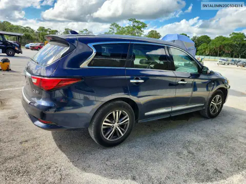 5N1AL0MN2GC504314 — 2016 Infiniti QX60, фото 3 с аукциона Copart, Передняя часть