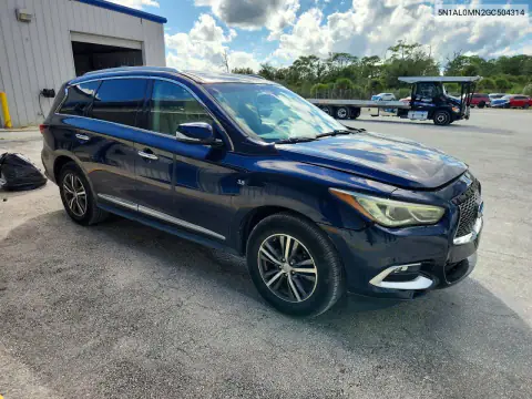 5N1AL0MN2GC504314 — 2016 Infiniti QX60, фото 4 с аукциона Copart, Передняя часть