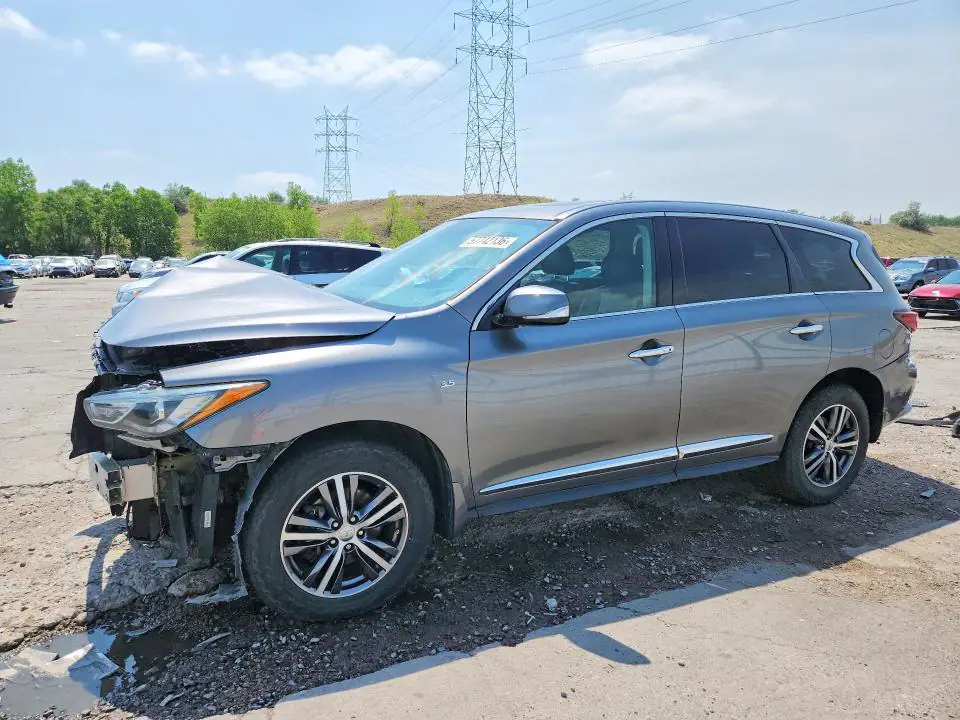 5N1DL0MM8HC507711 Infiniti QX60 2017 — повреждение Передняя часть, фото до ремонта