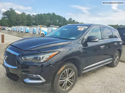 5N1DL0MMXHC530620 — 2017 Infiniti QX60, Повреждения со всех сторон, фото до ремонта