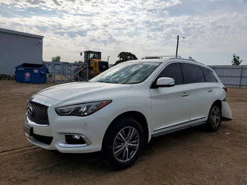 5N1DL0MM6HC510963 — 2017 Infiniti QX60, Задняя часть, фото до ремонта