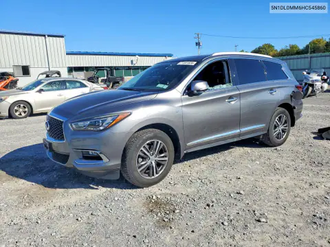 5N1DL0MM6HC545860 — 2017 Infiniti QX60, Вандализм, фото до ремонта