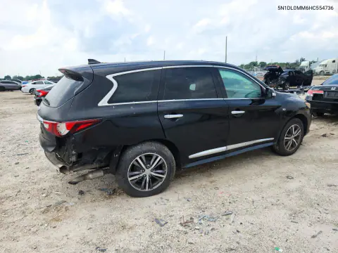 2017 Infiniti Qx60 Base VIN 5N1DL0MM6HC554736 фото 3